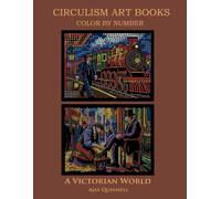 A Victorian World - Color by Number book : Standard paper edition