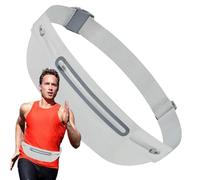 A Vita - Banda deportiva impermeable para teléfono, cinturón multifuncional con cremalleras para hombre, mujer y niños, gris, riferimento alla descrizione, Consulte la descripción