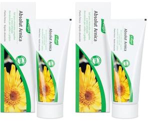 A.Vogel Absolut Árnica | Gel para músculos cagados y zona articular | Moratones por caídas y golpes | Alta concentración de Árnica montana | 100 ml (Paquete de 2)