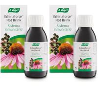 A.Vogel Echinaforce Hot Drink | Apoyo Inmunitario Natural con Equinácea y Saúco | Extractos Frescos para Bienestar Diario | Echinacea Orgánica | 100 ml (Paquete de 2)