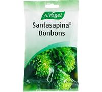 A.Vogel Santasapina Bonbons, Caramelos con Extracto de Yemas de Abeto para la Garganta, Miel Pura y Jugo de Pera, Refrescantes y con Alto Contenido en Ingredientes Activos, 100 Gramos