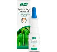 A.Vogel Sinuforce Forte Spray Nasal | Descongestión natural | Nariz Tapada | Hipertónico | Alivia picazón, secreción y reduce estornudos | Limpia y elimina el exceso de mucosidad y costras | 20 ml