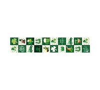 A VOS Marque Irish Festival Table Runner Lino Anti Fácil de Limpiar Mantel Impresión Digital Mantel de Mesa A VOS Marque (B, One Size)