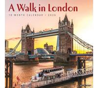 A Walk in London 2026 Wall Calendar