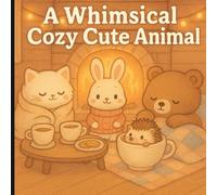 A Whimsical Cozy Cute Animal: 45+ design for kid's and teen for fun and creative mind
