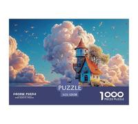 A Whimsical Light House 1000 Piezas Cartulina Extra Gruesa Rompecabezas DIY Realistic Lighthouse Extremadamente Difícil Juguete De Cumpleaños Rompecabezas para Adultos Y Niños 52x38cm/1000pcs