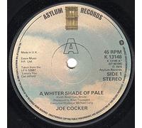 A WHITER SHADE OF PALE 7 INCH (7" VINYL 45) UK ASYLUM 1978