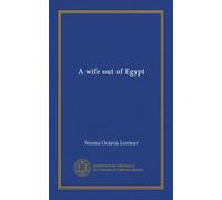 A wife out of Egypt