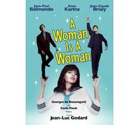 A Woman Is A Woman (DVD) Anna Karina Jean-Claude Brialy (Importación USA)