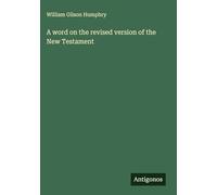 A word on the revised version of the New Testament