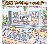 A Work From Home Adult Coloring Book: Cozy Desk Scenes, Cute Animals, and Snarky Corporate Humor for Stress Relief and Coworker Gag Gifts