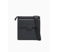 A | X ARMANI EXCHANGE Night Lab - Bolso bandolera plano para hombre, talla única, color negro