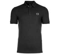 A X Armani Exchange Polo Hombre - Slim Fit, Monocromo, Algodón Stretch