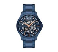 A|X ARMANI EXCHANGE Reloj automático de acero inoxidable azul para hombre (modelo: AX2457), Azul