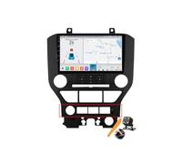 A,Y500S,YLOXFW Android 15.0 Coche 2 DIN Estéreo Sustitución para Mustang 2014-2021 Radio GPS Sat Navi 9''Cartablet Multimedia Vídeo Reproductor BT FM Receptor con Android Auto Carplay