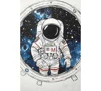 A Year Among the Stars M Monogram Initial Journal