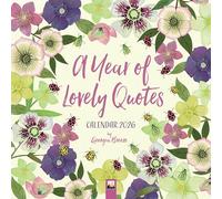 A Year of Lovely Quotes Wall Calendar 2026 (Art Calendar)