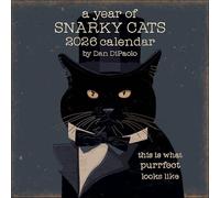 A Year of Snarky Cats 2026 Wall Calendar