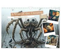 A Year of the Uncanny (Wall Calendar 2027 DIN A4 landscape), CALVENDO 12 Month Wall Calendar: Surreal and Bizarre Visions