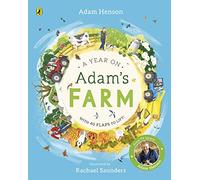 A Year on Adam's Farm: An interactive, lift-the-flap board book for children