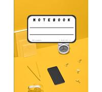 A Yellow Notebook for Modern People | Work, School and Office: Stylish Journal for Daily Notes, Ideas, and Creativity