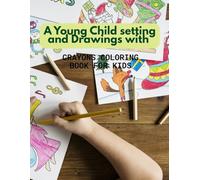 A Young Child setting and Drawings with crayons coloring book for kids: Painting Drawing Paper Roll, Sticky Drawings Paper Roll, Early Educational Toys for Kids