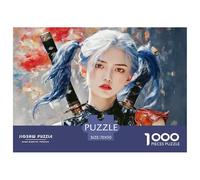 A Young Male with Blue Hair 1000 Piezas Papel Ecológico Rompecabezas Goddess Liberador De Estrés Juego Creativo Puzzle Juego De Desafío Difícil 70x50cm/1000pcs