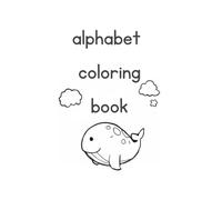 A-Z Alphabet Coloring Book: cute kawaii-style animals (Children's Coloring Books)