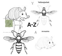 A-Z Animal Alphabet: Dot to Dot and Coloring: Learn the ABCs 52 Fun pages with 26 Animals: 26 Coloring animals, 26 dot-to-dot images; Book 3