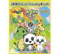 A-Z Animal Coloring Book: Simple Alphabet Animal Coloring Pages | A to Z Learning Fun for Toddlers and Preschoolers | Big, Bold Designs | 8.5 x 11 ... | Great for Early Learning and Quiet Time