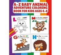 A-Z Baby Animal Adventure: A Fun Alphabet Coloring BOOK