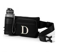 A-Z BAG Riñonera personalizada con múltiples bolsillos para senderismo, pasear al perro, viajes y actividades al aire libre, regalos para hombres y mujeres, d, Cinturón de dinero