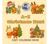 A-Z Christmas Hunt: Cozy Coloring Book