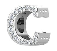A-Z Letter 925 Sterling Silver Charm Compatible con pulseras y Collares Europeos con pulseras Pandora