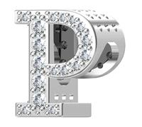 A-Z Letter 925 Sterling Silver Charm Compatible con pulseras y Collares Europeos con pulseras Pandora
