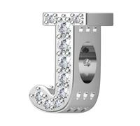 A-Z Letter 925 Sterling Silver Charm Compatible con pulseras y Collares Europeos con pulseras Pandora