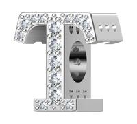 A-Z Letter 925 Sterling Silver Charm Compatible con pulseras y Collares Europeos con pulseras Pandora