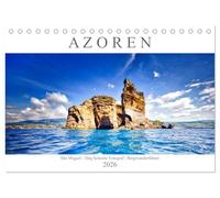A Z O R E N (Tischkalender 2026 DIN A5 quer), CALVENDO Monatskalender: Fotografische Impressionen der Azoren Insel São Miguel