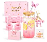 A-Z Regalos personalizados para niñas adolescentes de 9 a 18 años, regalo de cumpleaños para niñas, set de regalo con letra inicial, idea de regalo para hermana hija, Navidad y escolarización (R)