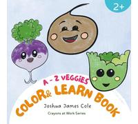 A-Z Veggies: Color & Learn Book