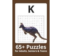 A-Z Word Search: K Edition: Word Searches with Easy to Read Print about Kangaroos, Kettles, Kebabs and more | 6x9 inches| 65+ puzzles . . . Gift for Vacations, Holiday and Free Times
