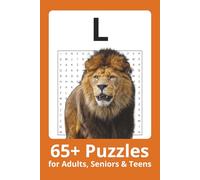 A-Z Word Search: L Edition: Word Searches with Easy to Read Print about Lemonade, Ladies, Lipstick and more | 6x9 inches| 65+ puzzles . . . Gift for Vacations, Holiday and Free Times