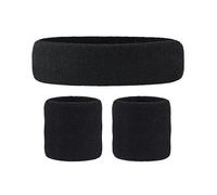 (A01)Breathable Cotton Sweatband Wristband Headband Comfortable High-elastic Running Fitness Sweat Absorbing