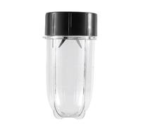 A01M - Juego De Cuchillas Cruzadas De Repuesto + Vaso De 16 Oz, Compatible Con MagicBullet, Repuestos For Licuadora MB1001 De 250 W De Gran Capacidad