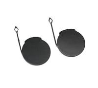 A03K-1 Par de Cubiertas de Gancho de Remolque para Parachoques Delantero de Coche 8Z0898406 3FZ Accesorios Izquierdo y Derecho para A2 2000-2005 Piezas automotrices