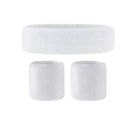 (A06)Breathable Cotton Sweatband Wristband Headband Comfortable High-elastic Running Fitness Sweat Absorbing