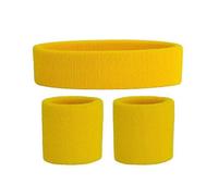(A07)Breathable Cotton Sweatband Wristband Headband Comfortable High-elastic Running Fitness Sweat Absorbing
