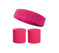 (A09)Breathable Cotton Sweatband Wristband Headband Comfortable High-elastic Running Fitness Sweat Absorbing
