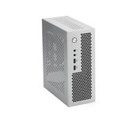 A09 HTPC Computer Case ITX Gaming PC Chasis Desktop Chasis USB2.0 Computer Case Home Computer Case Silver