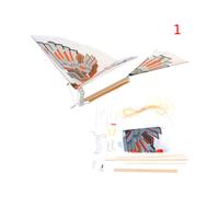 (A1) Avión de juguete de fibra de carbono con alas batientes de águila que imita el vuelo de las aves.